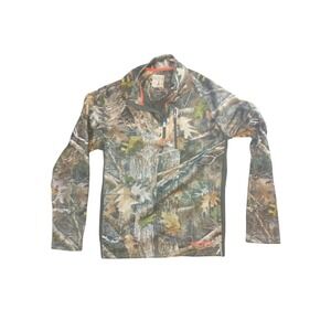 Red Head 1856 Mens Medium True Timber Kanati Camo Quarter Zip Hunting Pullover